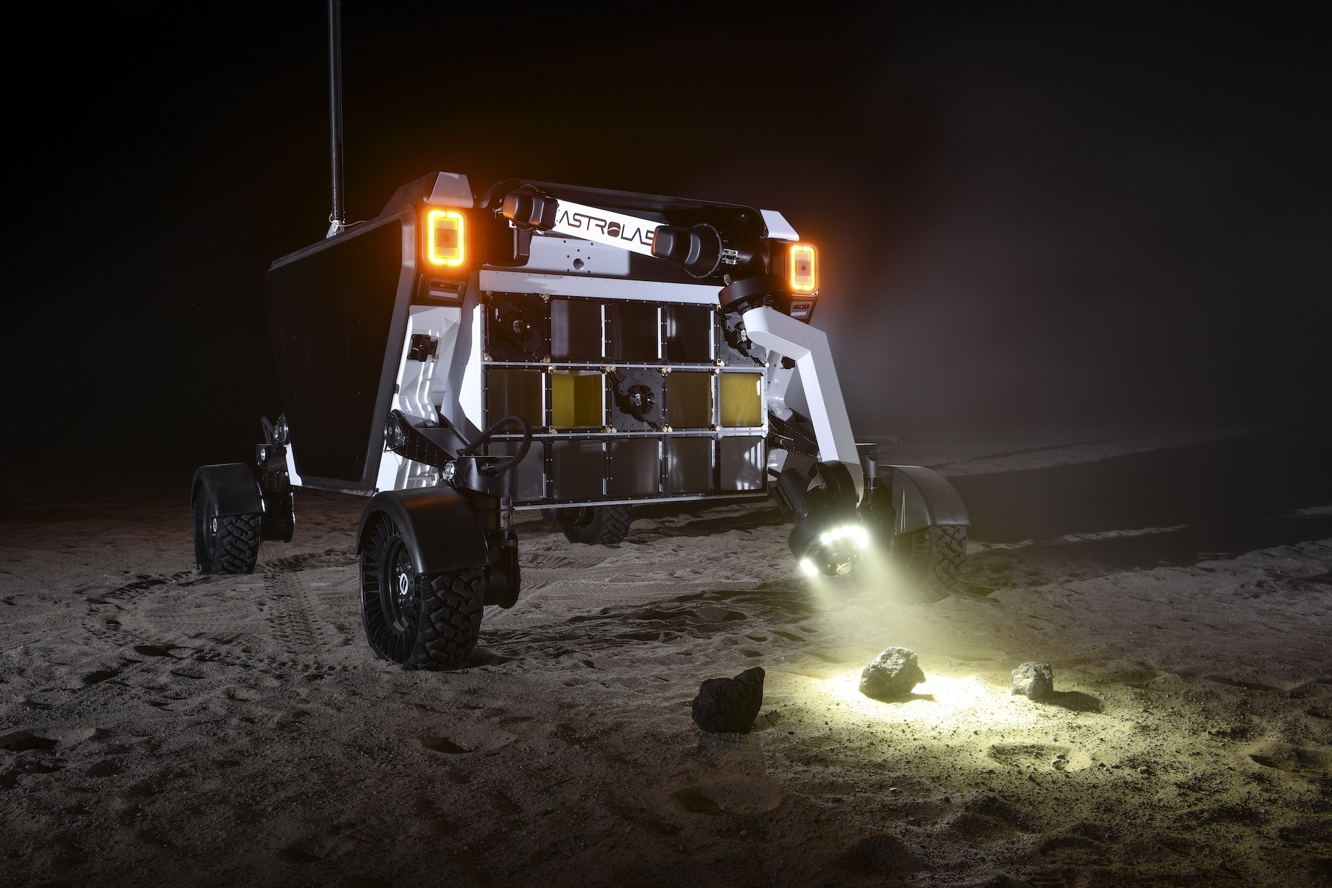 AstroLab Flexible Logistics and Exploration (FLEX) Lunar Rover
