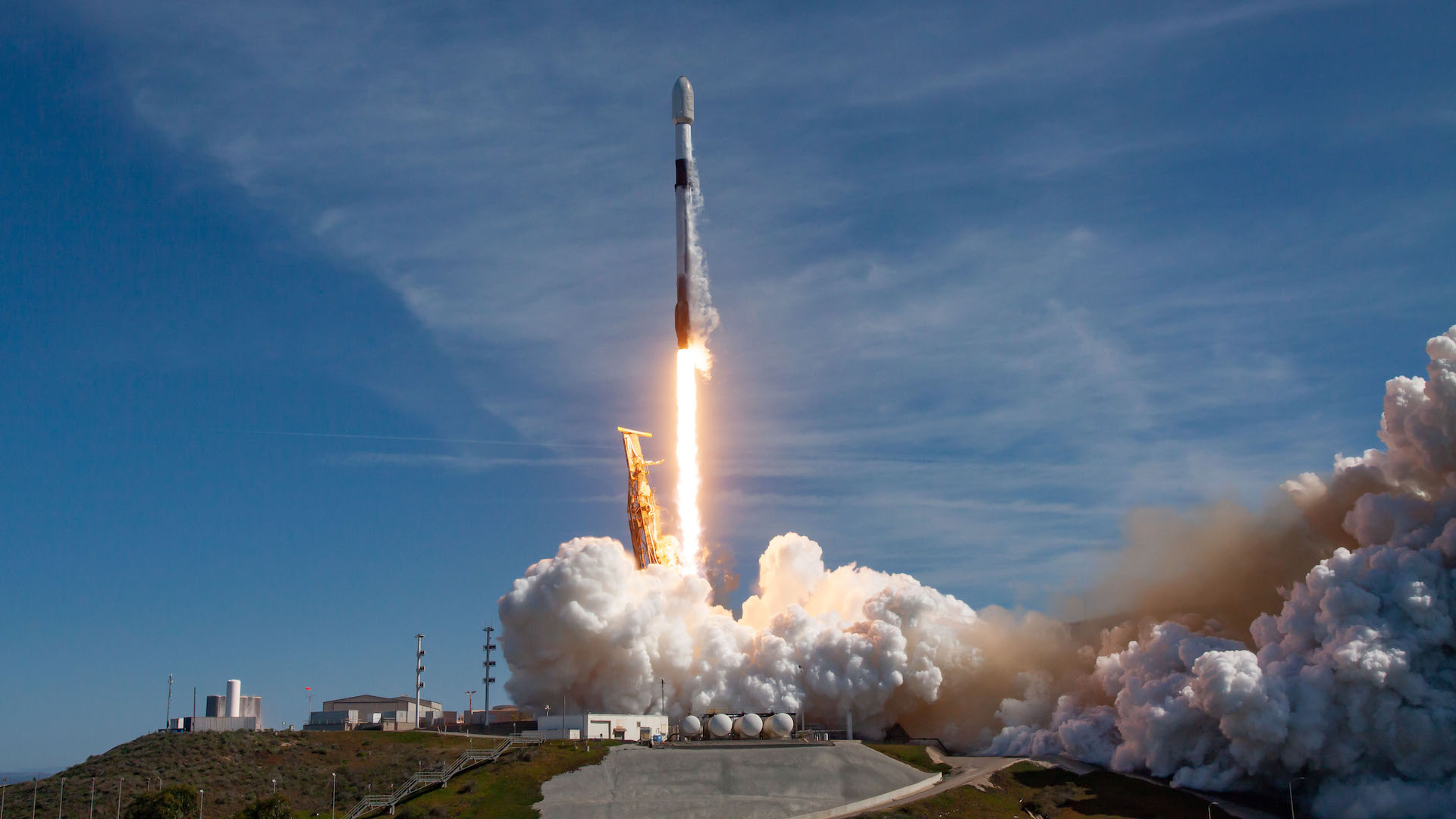 SpaceX SLC-4E at Vandenberg Space Force Base (Space Launch Delta 30), California